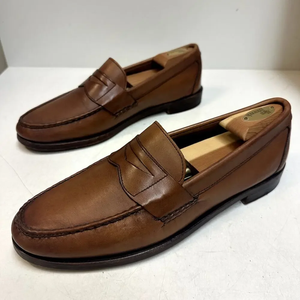 VGUC Rancourt & Co. x Allen Edmonds Walden Penny Loafer Made in Maine USA 11 D